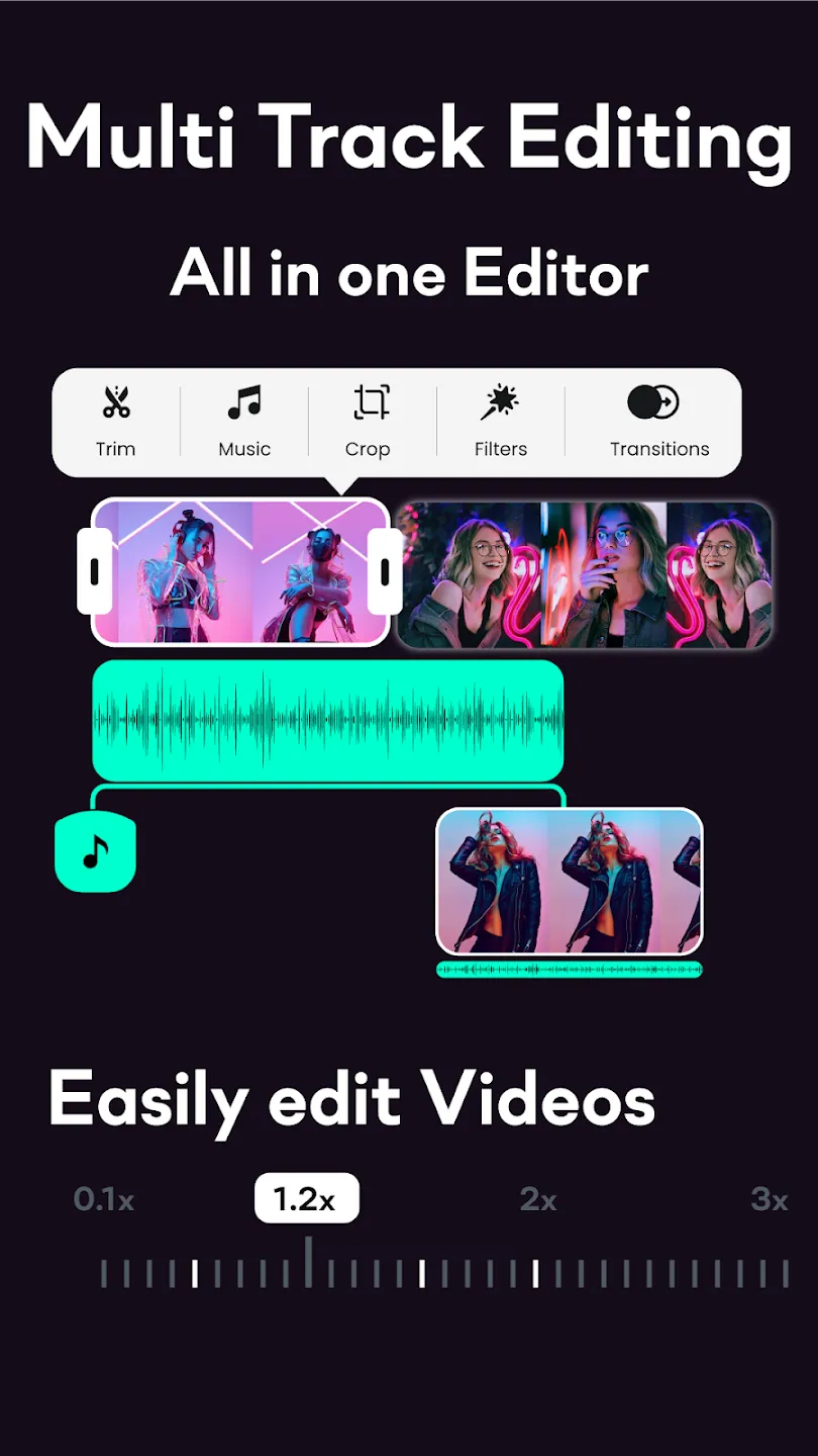 Cut Video editor and maker preview